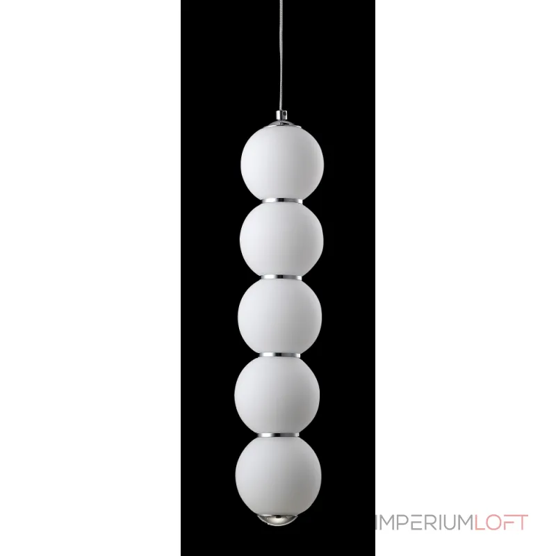 Подвесной светильник Crystal Lux DESI SP5 CHROME/WHITE