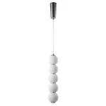 Подвесной светильник Crystal Lux DESI SP5 CHROME/WHITE