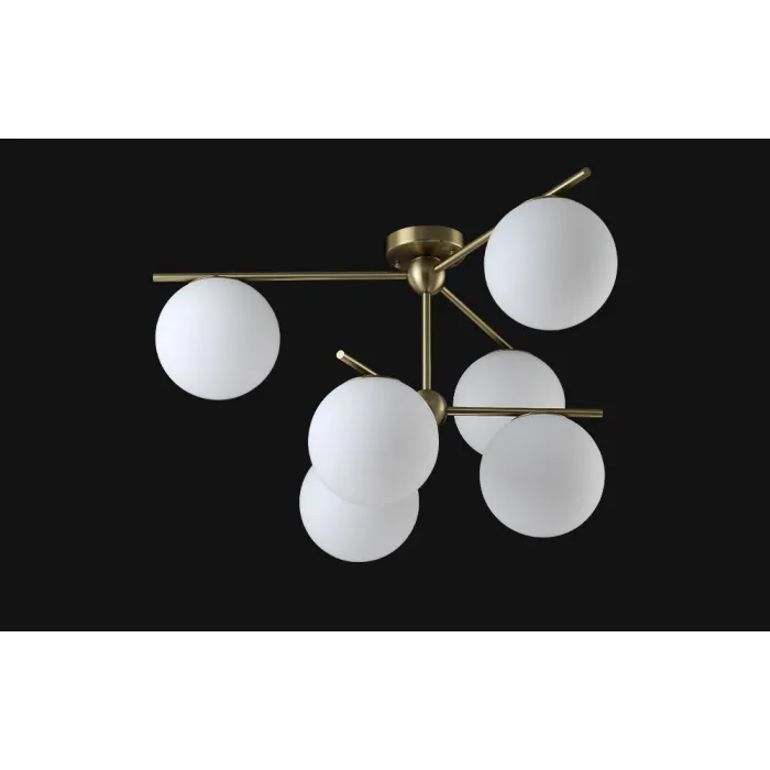 Люстра Crystal L ux FELIZ SP-PL6 BRONZE/WHITE от ImperiumLoft