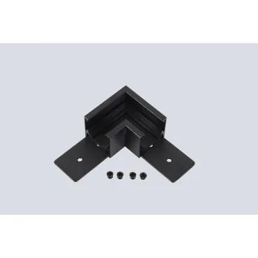 Соединитель для магнитного накладного шинопровода угловой Crystal Lux SPACE EASY CLT 0.214 04 BL