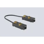 Соединитель питания угловой для накладного шинопровода 220V Crystal Lux SPACE 220 CLT 0.205 04 BL