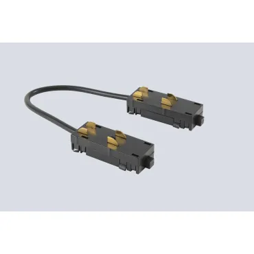 Соединитель питания угловой для накладного шинопровода 220V Crystal Lux SPACE 220 CLT 0.205 04 BL