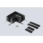 Угол соединительный для встраиваемого трека 220V в натяжной ПВХ потолок Crystal Lux SPACE 220 CLT 0.235 01 BL