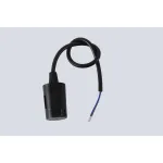 Питание для гибкого магнитного шинопровода Crystal Lux TRACE 48V CLT 0.207 02 L2000 BL