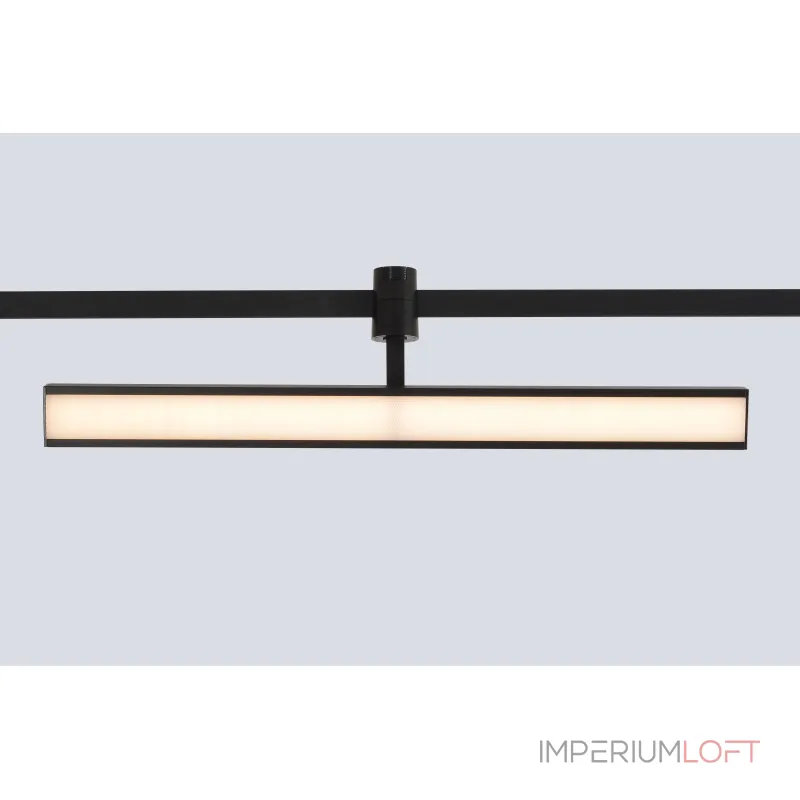 Трековый светильник для гибкой магнитной системы Crystal Lux TRACE 48V CLT 0.37 001 18W BL SMART