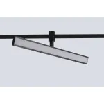 Трековый светильник для гибкой магнитной системы Crystal Lux TRACE 48V CLT 0.37 001 18W BL SMART