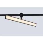 Трековый светильник для гибкой магнитной системы Crystal Lux TRACE 48V CLT 0.37 001 18W BL SMART