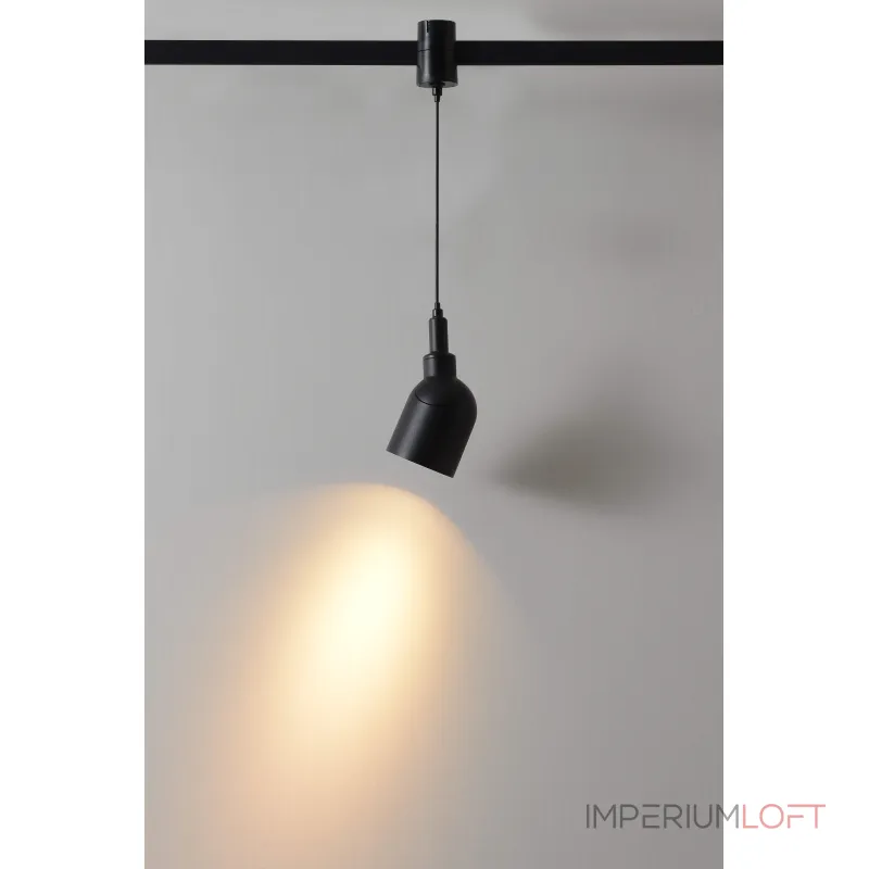 Трековый светильник для гибкой магнитной системы Crystal Lux TRACE 48V CLT 0.37 005 7W BL SMART