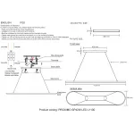 Светильник подвесной Crystal L ux PROXIMO SP42W LED L1100 BLACK от ImperiumLoft