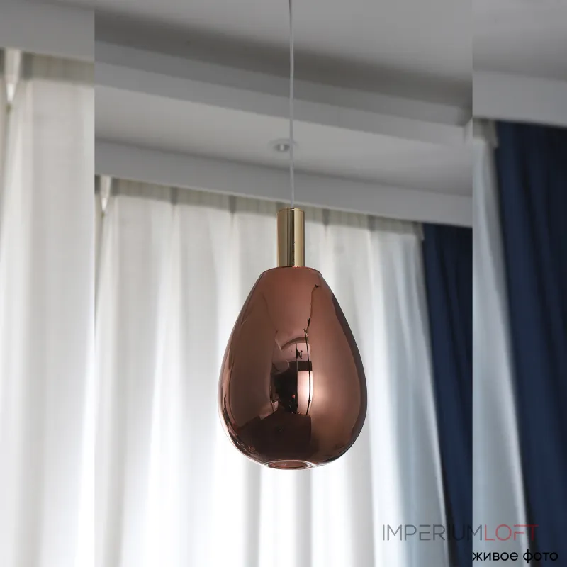 Подвесной светильник Crystal Lux GAUDI SP4W LED COPPER