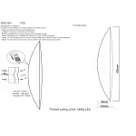 Бра Crystal Lux JOYA AP6W LED WH