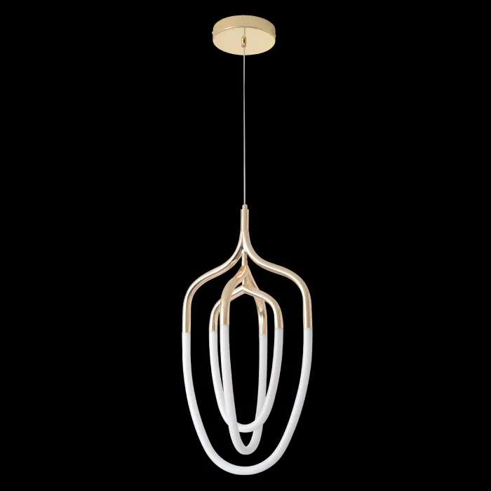 Светильник подвесной Crystal Lux PERA SP50W LED GOLD от ImperiumLoft