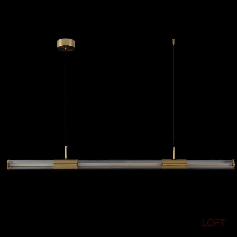 Подвесной светильник Crystal Lux LINEUP SP24W LED BRASS 3760/224 Подвесной светильник Crystal Lux LINEUP SP24W LED BRASS 3760/224