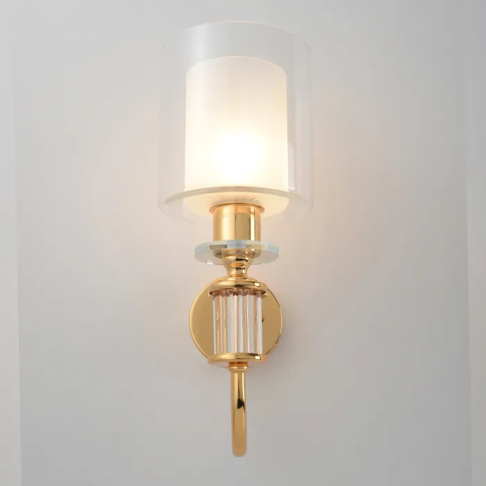 Бра Crystal Lux ELENA AP1 GOLD от ImperiumLoft