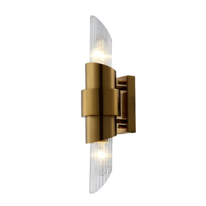 Бра Crystal Lux JUSTO AP2 BRASS от ImperiumLoft