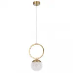 Подвесной светильник Crystal Lux CAROLINA SP1 V1 BRASS
