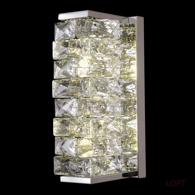 Настенный светильник Crystal Lux ROLANDO AP2 CHROME