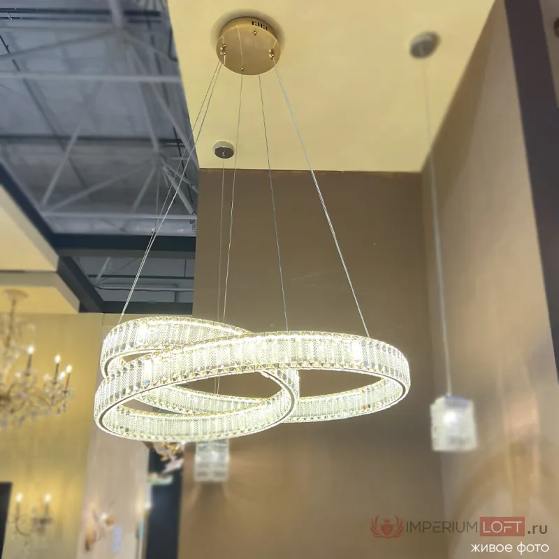 Люстра Crystal Lux MUSIKA SP120W LED GOLD
