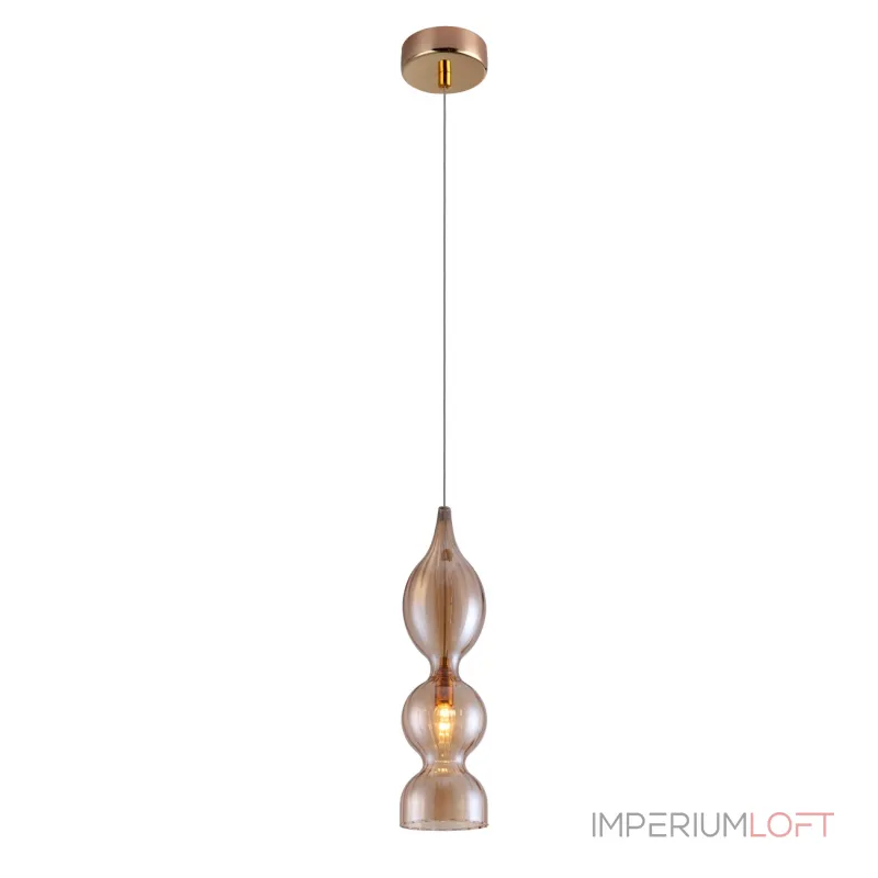 Подвесной светильник Crystal Lux IRIS SP1 B AMBER