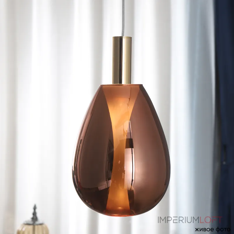 Подвесной светильник Crystal Lux GAUDI SP4W LED COPPER