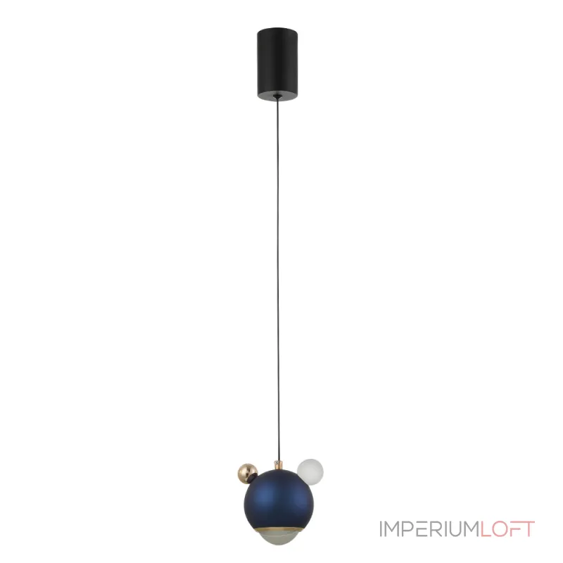 Подвесной светильник Crystal Lux AMIGO SP LED BLUE