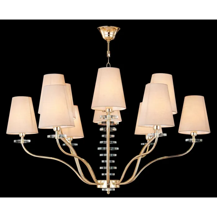 Люстра Crystal Lux ARMANDO SP6+6 GOLD от ImperiumLoft