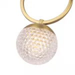 Подвесной светильник Crystal Lux CAROLINA SP1 V1 BRASS