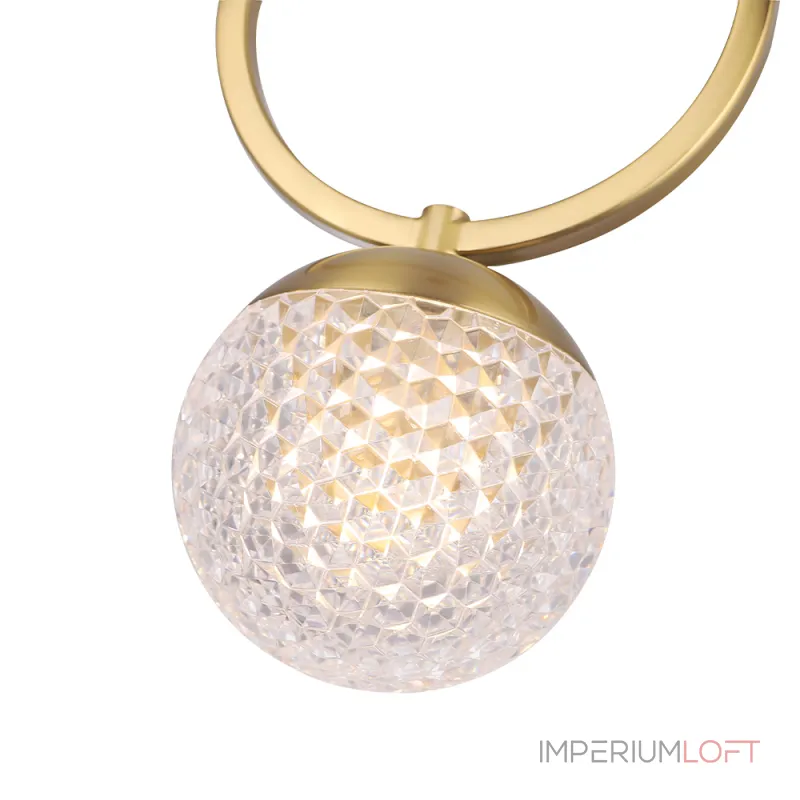 Подвесной светильник Crystal Lux CAROLINA SP1 V1 BRASS