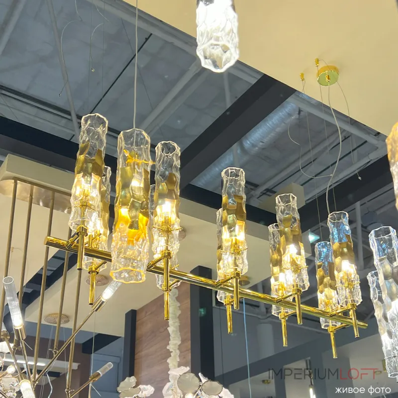 Подвесная люстра Crystal Lux PRIMAVERA SP10 GOLD