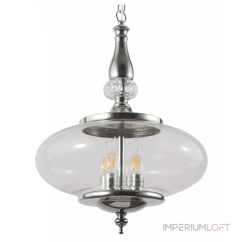 Подвесной светильник Crystal Lux MIEL SP4 CHROME