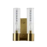 Бра Crystal L ux OTONO AP2 BRASS/TRANSPARENTE от ImperiumLoft