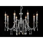 Люстра Crystal Lux MERCEDES SP8 CHROME/SMOKE от ImperiumLoft