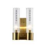 Бра Crystal L ux OTONO AP2 BRASS/TRANSPARENTE от ImperiumLoft