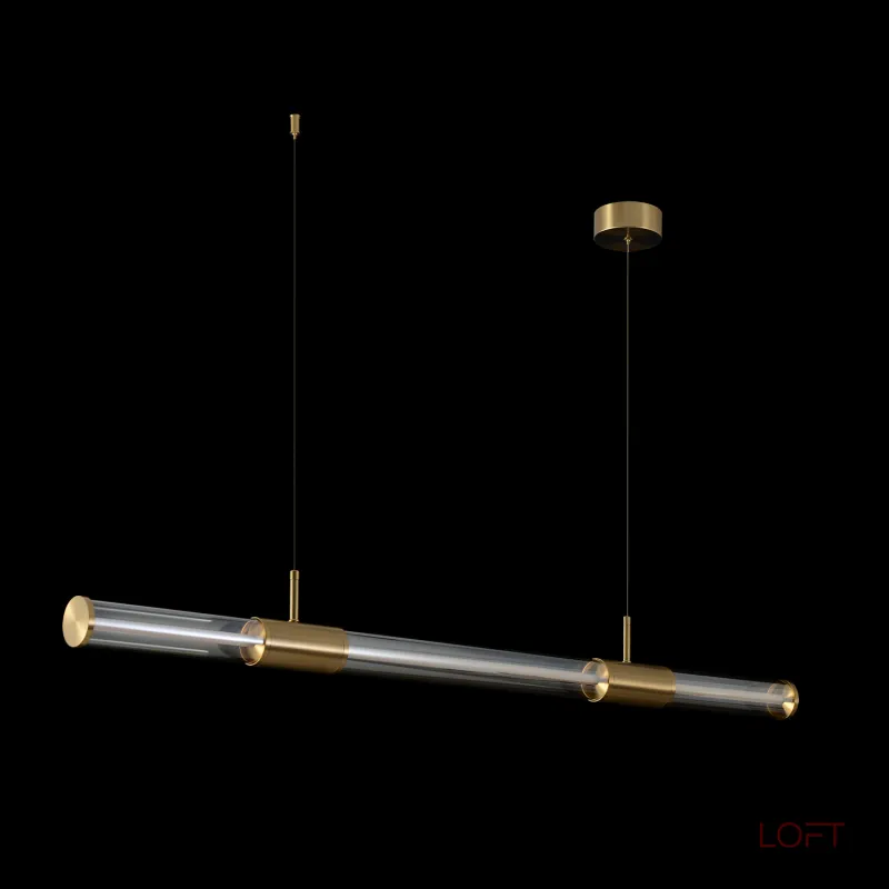 Подвесной светильник Crystal Lux LINEUP SP24W LED BRASS 3760/224 Подвесной светильник Crystal Lux LINEUP SP24W LED BRASS 3760/224