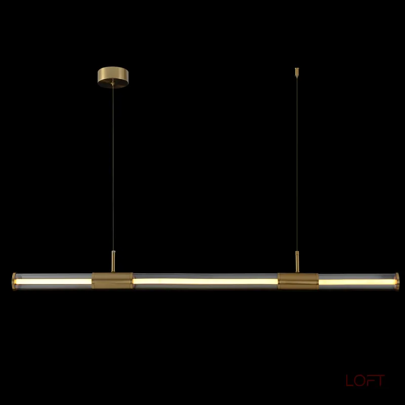 Подвесной светильник Crystal Lux LINEUP SP24W LED BRASS 3760/224 Подвесной светильник Crystal Lux LINEUP SP24W LED BRASS 3760/224