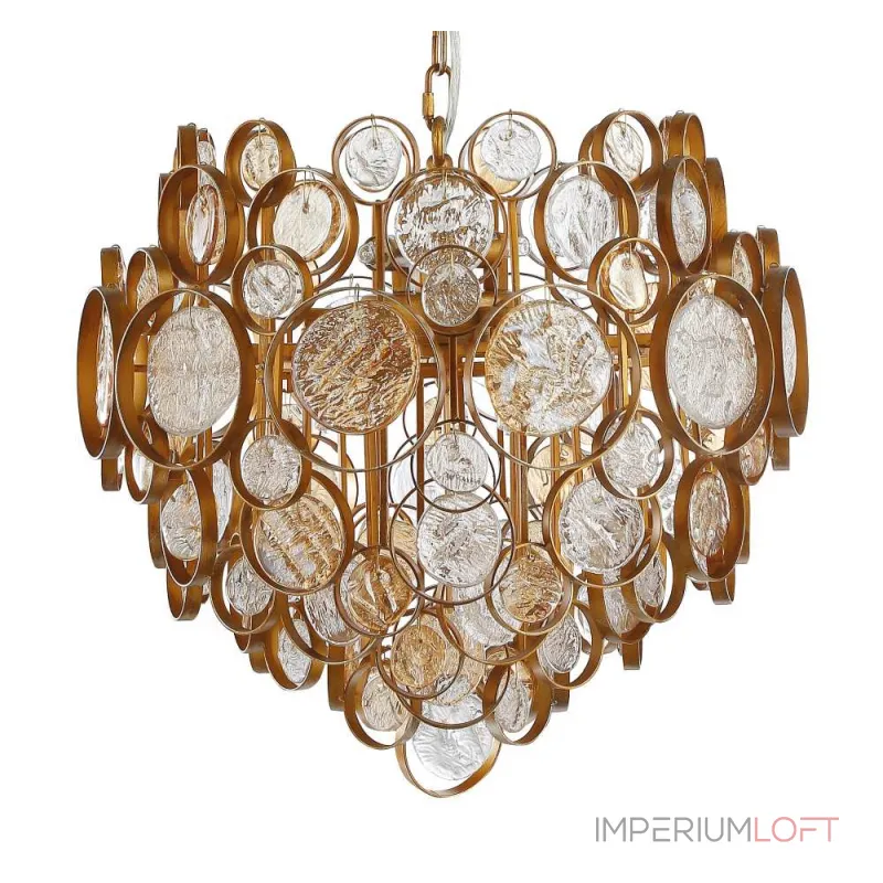 Подвесной светильник Crystal Lux DESEO SP6 D460 GOLD Подвесной светильник Crystal Lux DESEO SP6 D460 GOLD