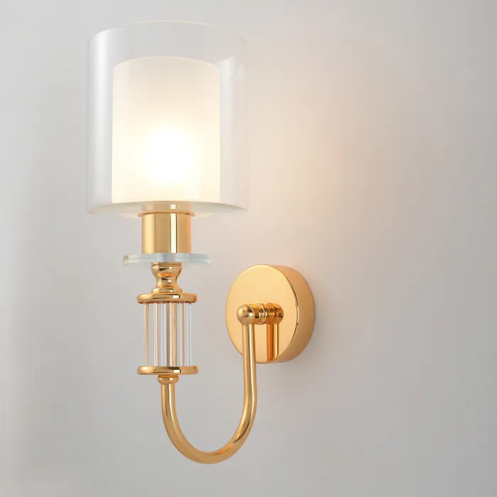 Бра Crystal Lux ELENA AP1 GOLD от ImperiumLoft
