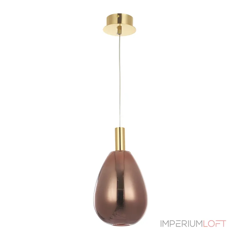 Подвесной светильник Crystal Lux GAUDI SP4W LED COPPER