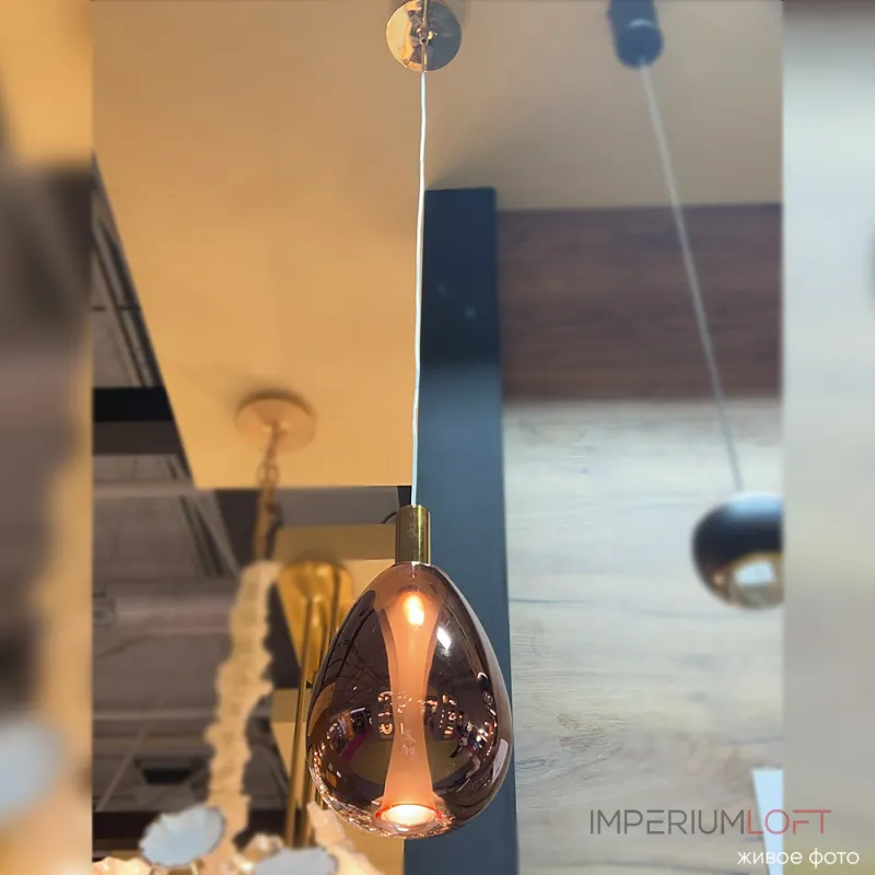 Подвесной светильник Crystal Lux GAUDI SP4W LED COPPER