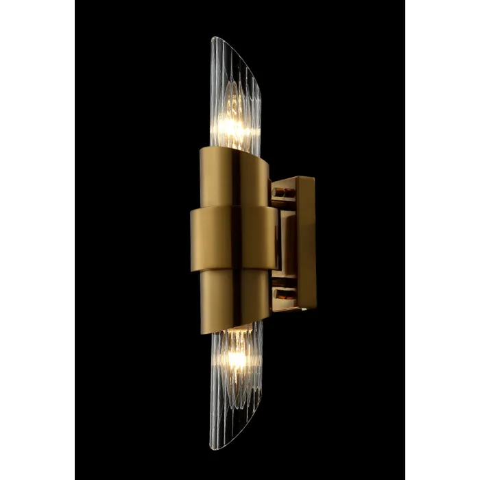 Бра Crystal Lux JUSTO AP2 BRASS от ImperiumLoft