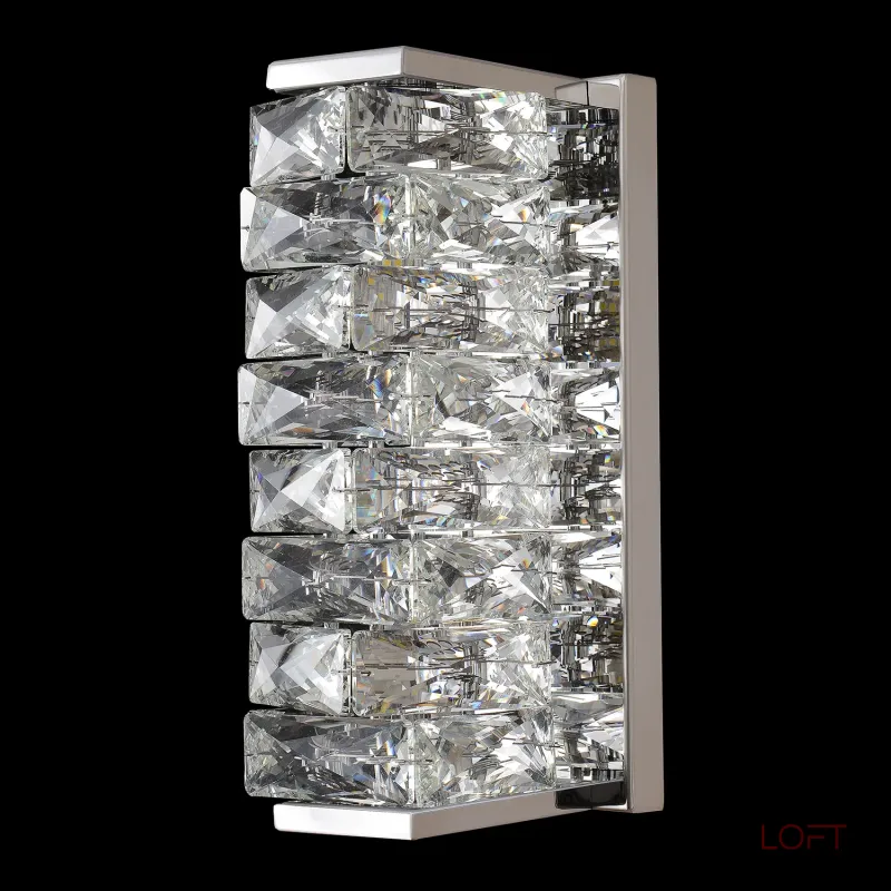 Настенный светильник Crystal Lux ROLANDO AP2 CHROME