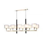Люстра на штанге Crystal Lux MAESTRO SP-PL10 L1100 GOLD