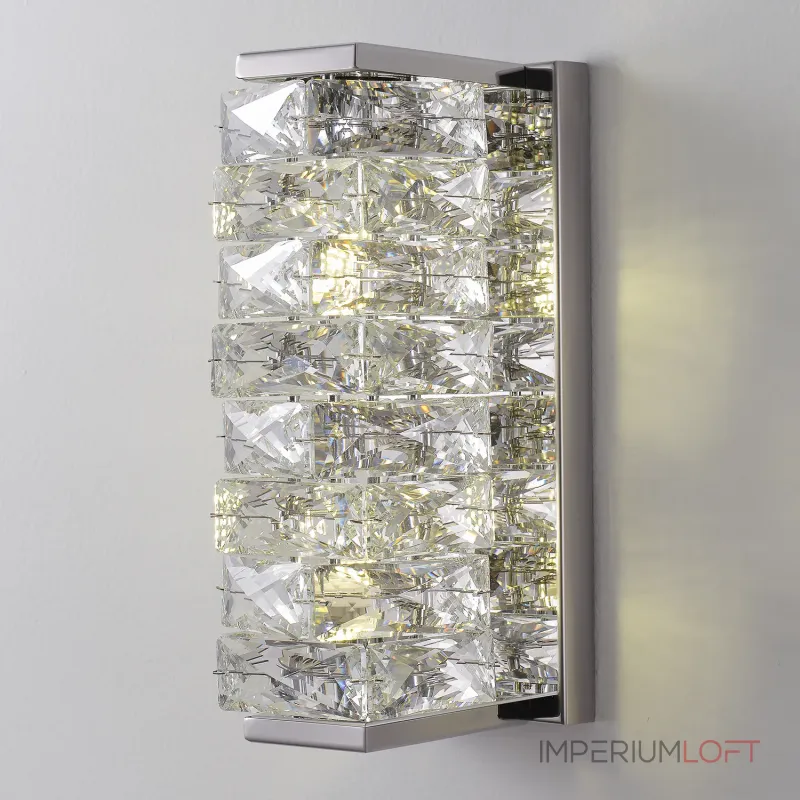 Настенный светильник Crystal Lux ROLANDO AP2 CHROME