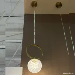 Подвесной светильник Crystal Lux CAROLINA SP1 V1 BRASS