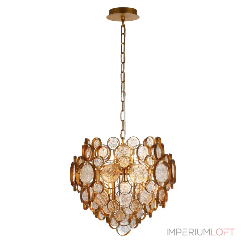 Подвесной светильник Crystal Lux DESEO SP6 D460 GOLD Подвесной светильник Crystal Lux DESEO SP6 D460 GOLD
