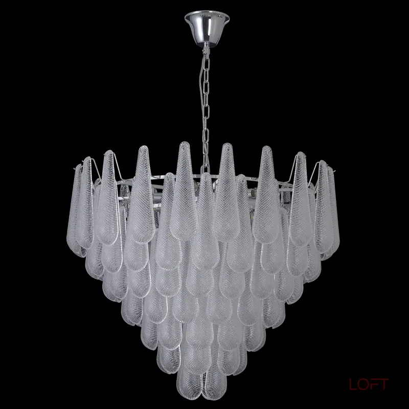 Подвесная люстра Crystal Lux FONTAIN SP18 CHROME