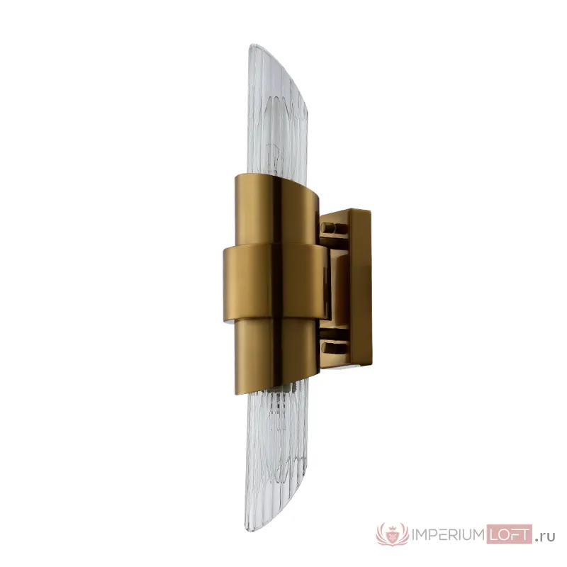 Бра Crystal Lux JUSTO AP2 BRASS от ImperiumLoft