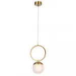 Подвесной светильник Crystal Lux CAROLINA SP1 V1 BRASS