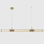 Подвесной светильник Crystal Lux LINEUP SP24W LED BRASS 3760/224