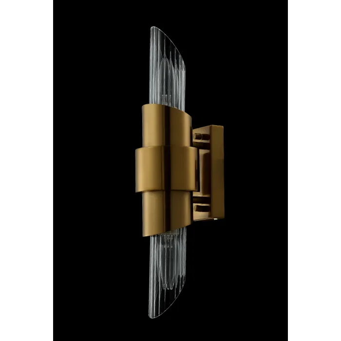 Бра Crystal Lux JUSTO AP2 BRASS от ImperiumLoft